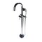 Castello Usa Neptune Freestanding Chrome Gooseneck Tub Filler Faucet with Drift Handle CB-F04-CR-J0903 - alternate 1
